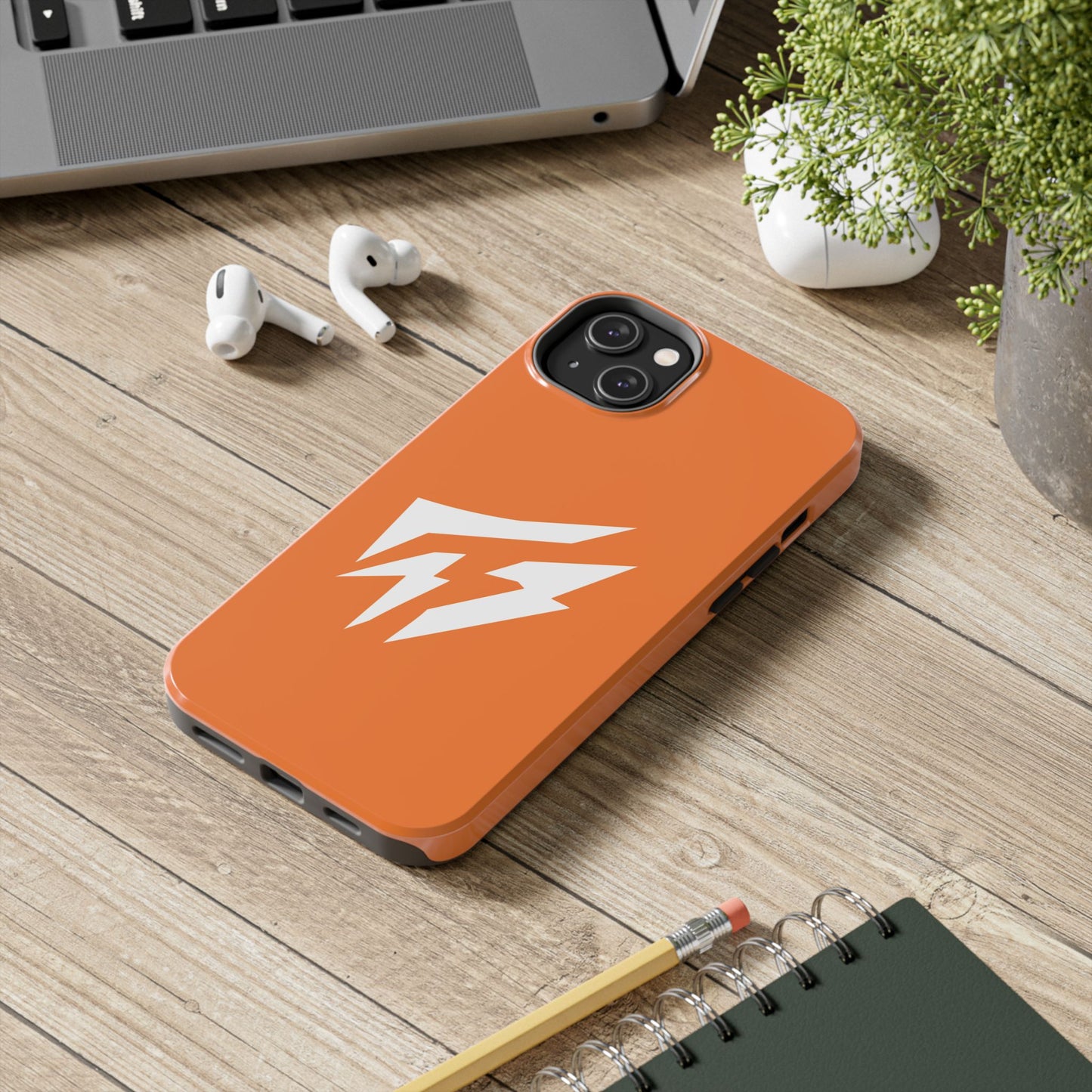 Flashlander Thunders Tough Phone Cases for all Iphone and Samsung Galaxy Crusta Orange