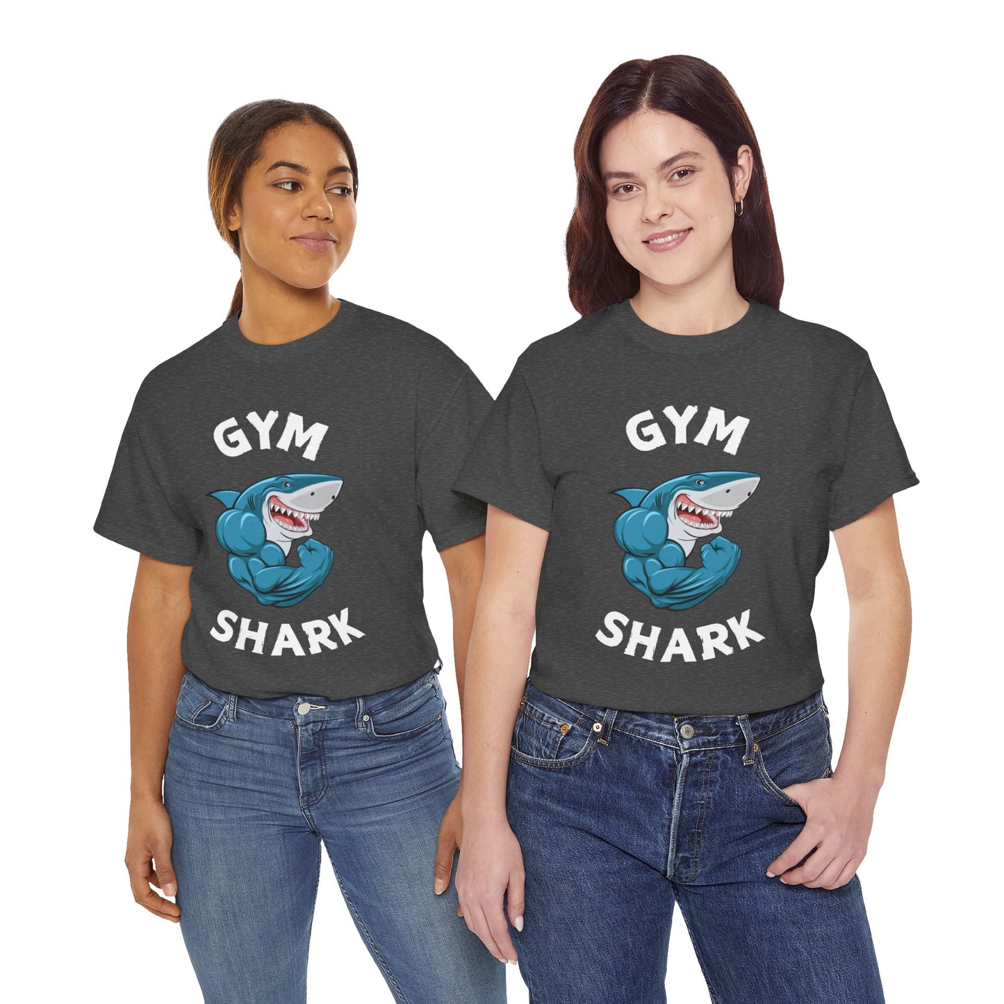 Muscle Gym Shark Bodybuilder Shirt - Flashlander