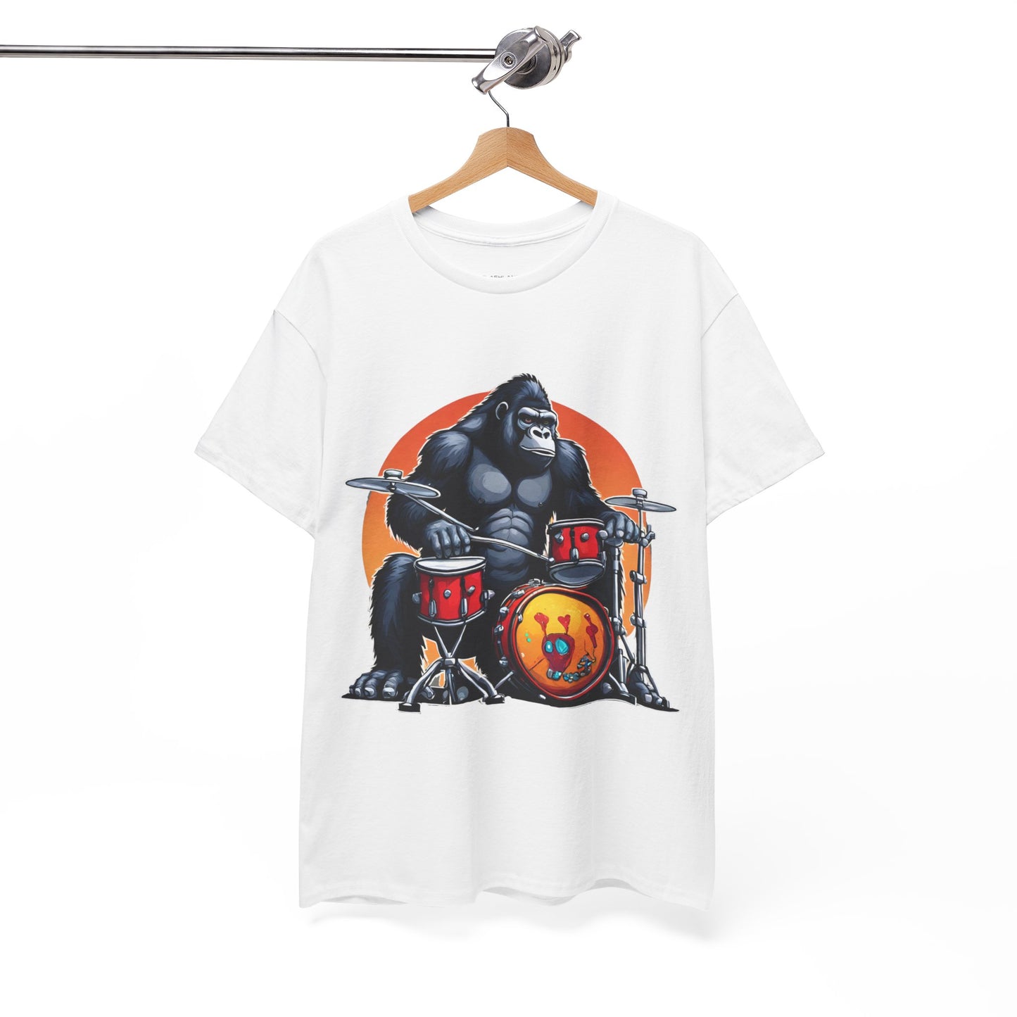 Muscle Gorilla Drummer Flashlander Gym Shirt