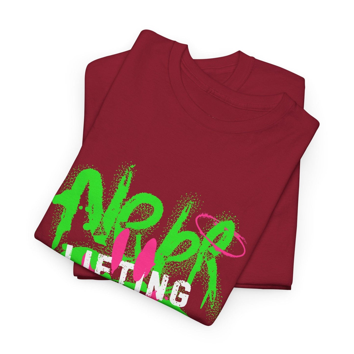 T-shirt de sport Graffiti Flashlander - Never Stop Lifting Gris