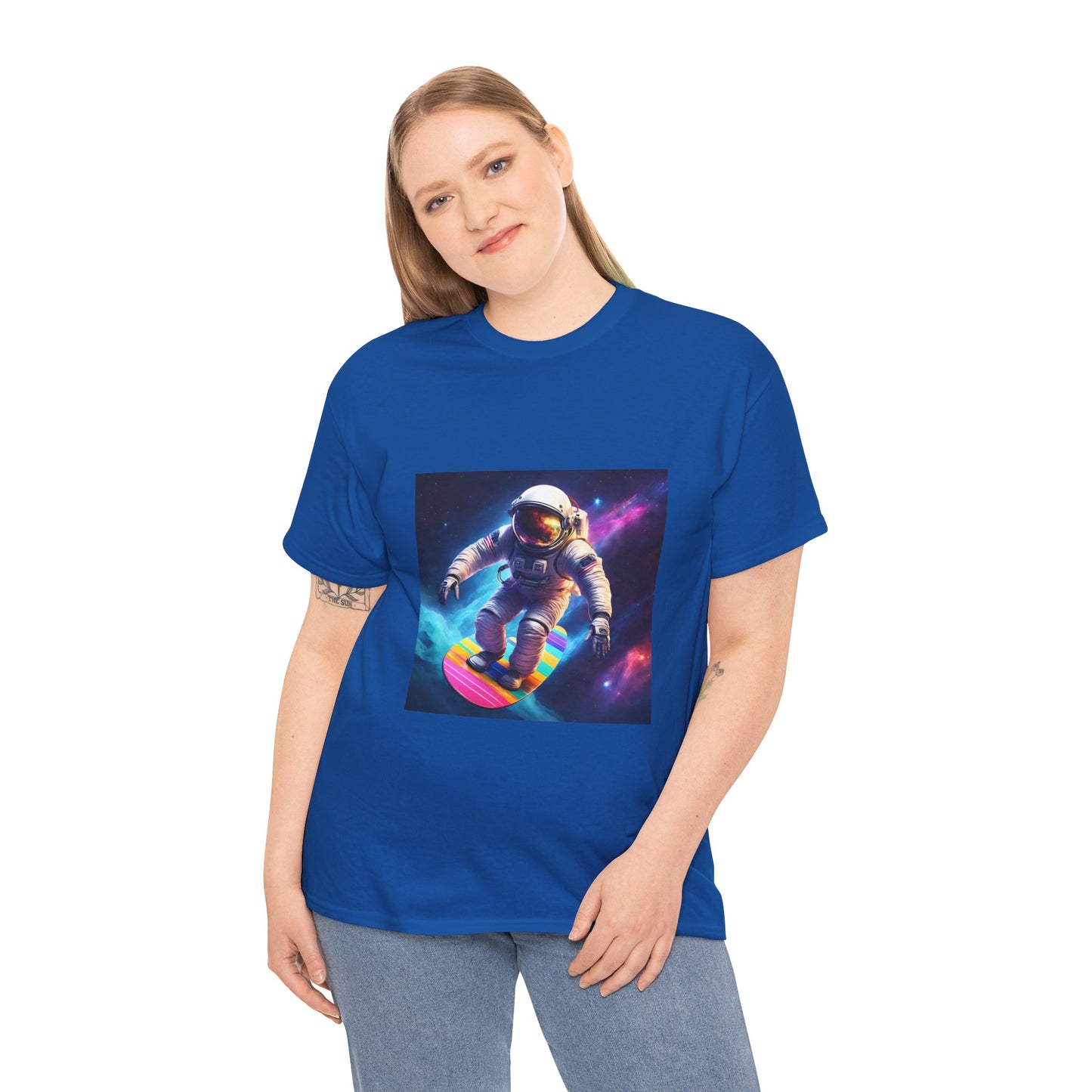 Astronaut Space Surfing - Flashlander Gym Shirt