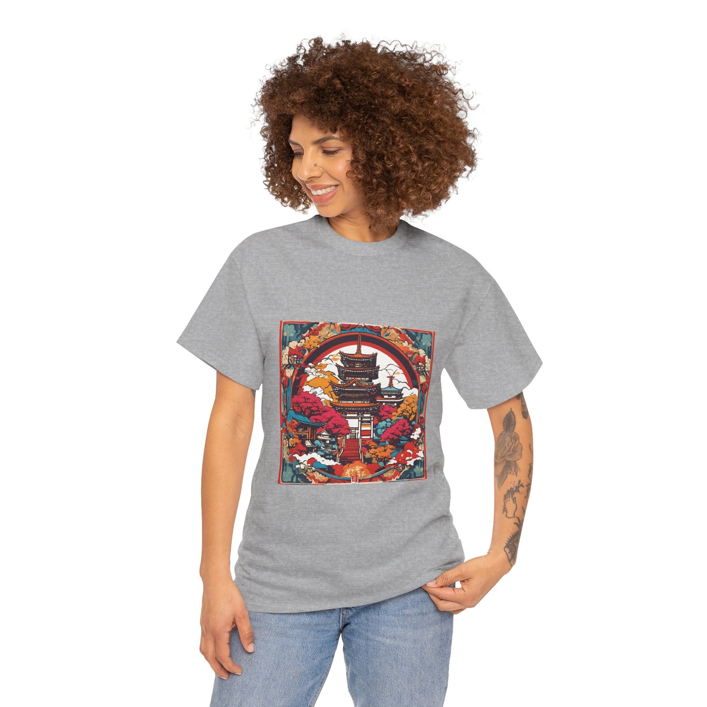 Kyoto Japanese Temple - Flashlander Gym Shirt