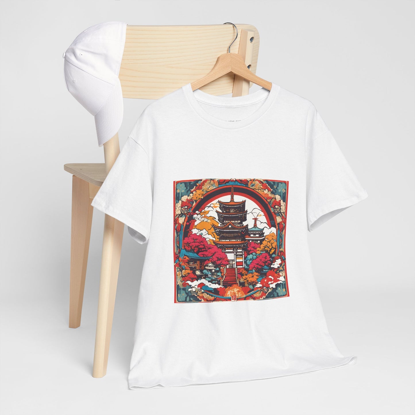 Kyoto Japanese Temple - Flashlander Gym Shirt