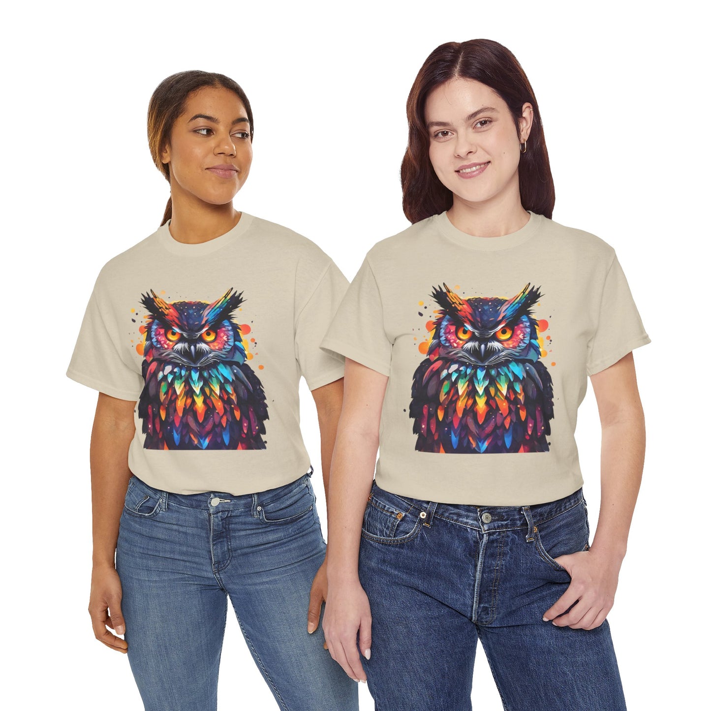 Owl Feathered Symphony Flashlander Gym Shirt