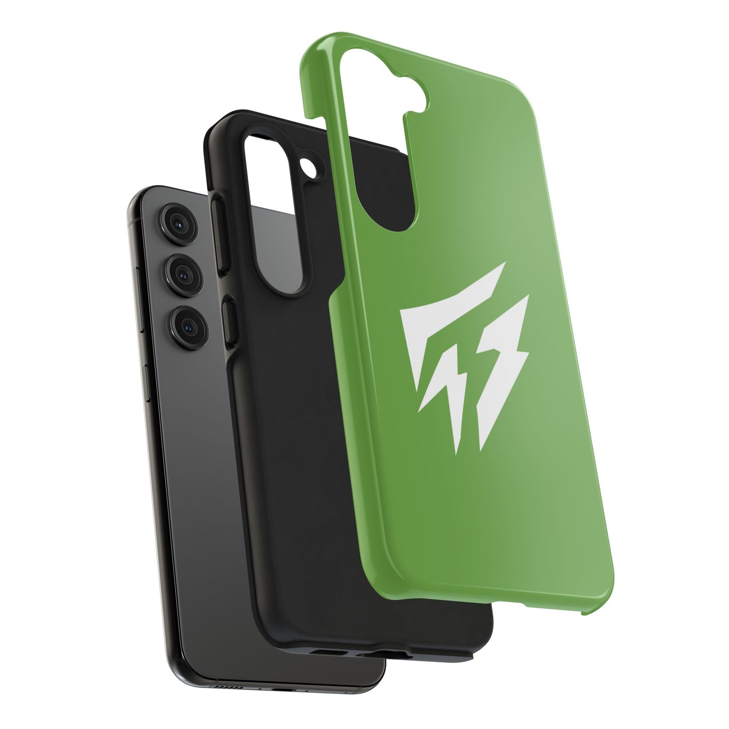 Flashlander Thunders Tough Phone Cases for all Iphone and Samsung Galaxy Green