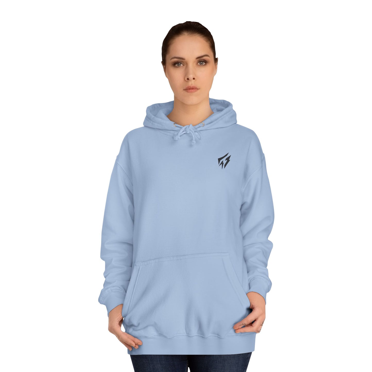 Flashlander Unisex Hoodie Personalized Hoodie Sky Blue