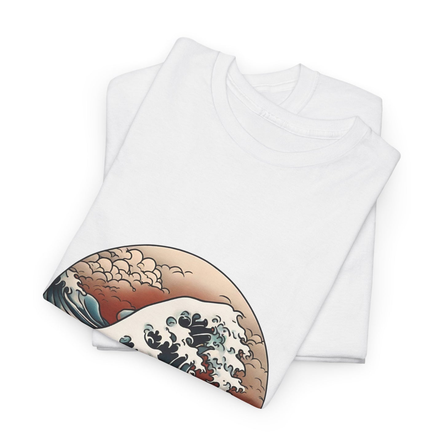 Japanese Sea Waves with Custom Japanese Name - Flashlander Gym Shirt