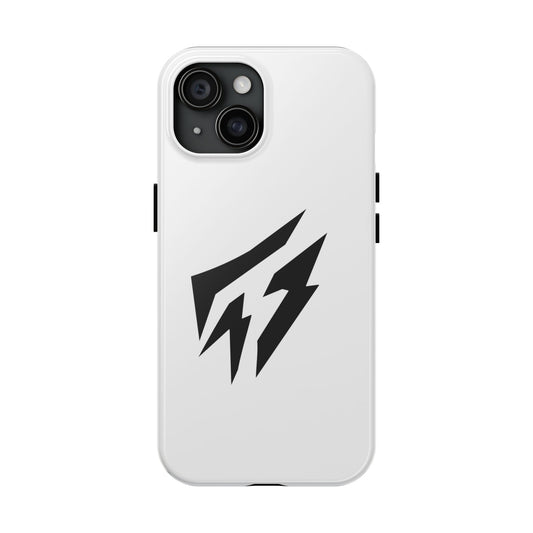 Flashlander Thunders Tough Phone Cases for all Iphone and Samsung Galaxy White