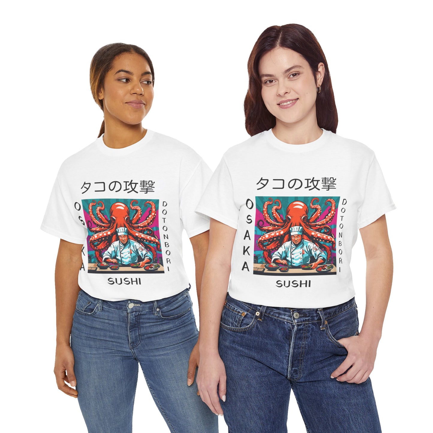 Octopus Escape Sushi Chef - Flashlander Gym Shirt