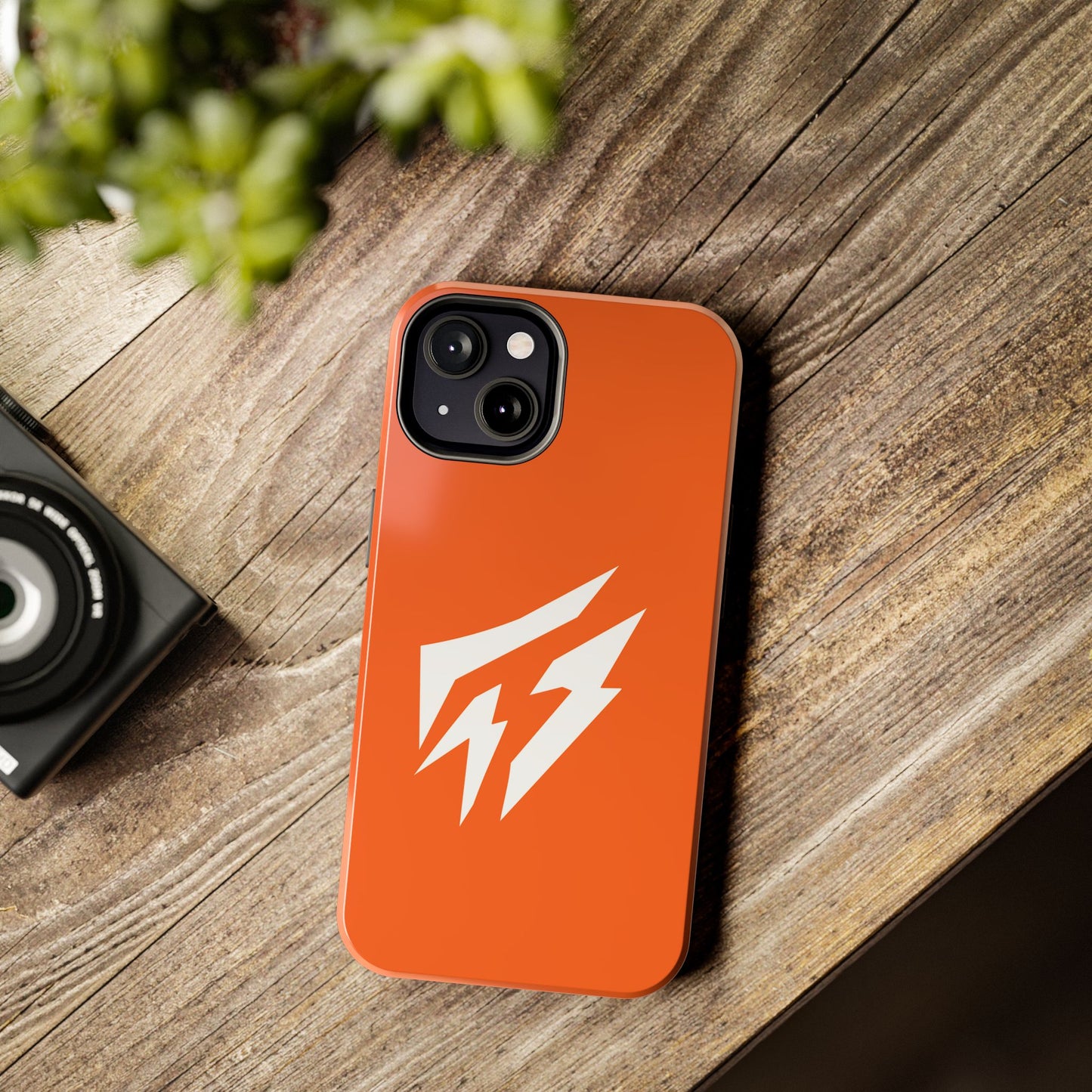 Flashlander Thunders Tough Phone Cases for all Iphone and Samsung Galaxy Orange