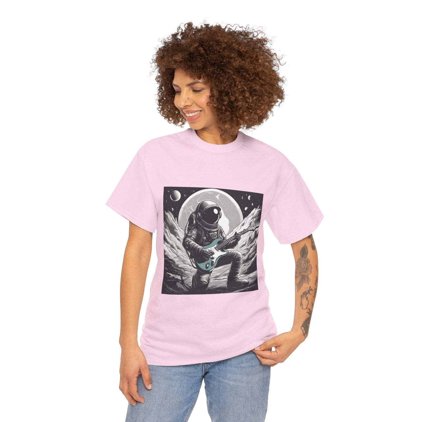 Galactic Jam Rockstar Astronaut Flashlander Gym Shirt