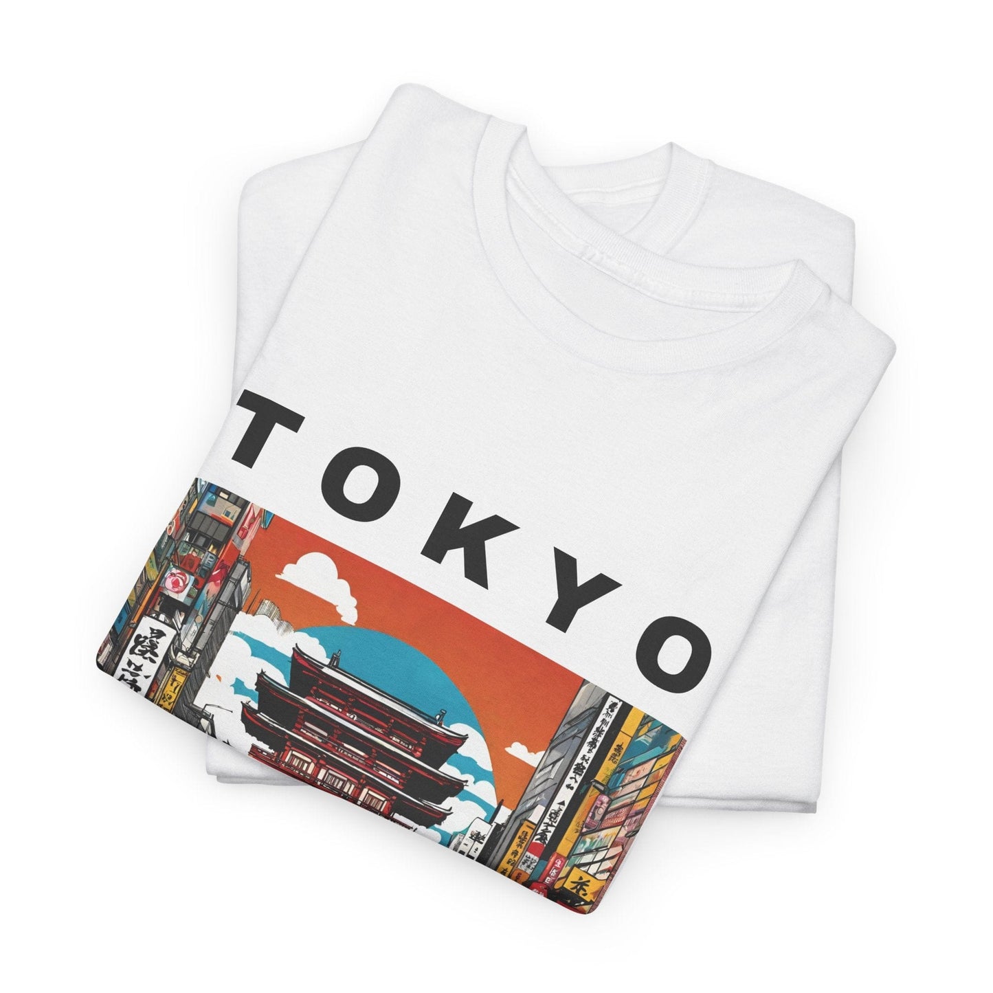 Tokyo Vintage Street Art Pop - Flashlander Gym Shirt