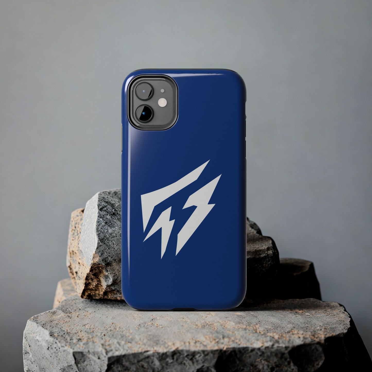 Flashlander Thunders Tough Phone Cases for all Iphone and Samsung Galaxy Dark Blue