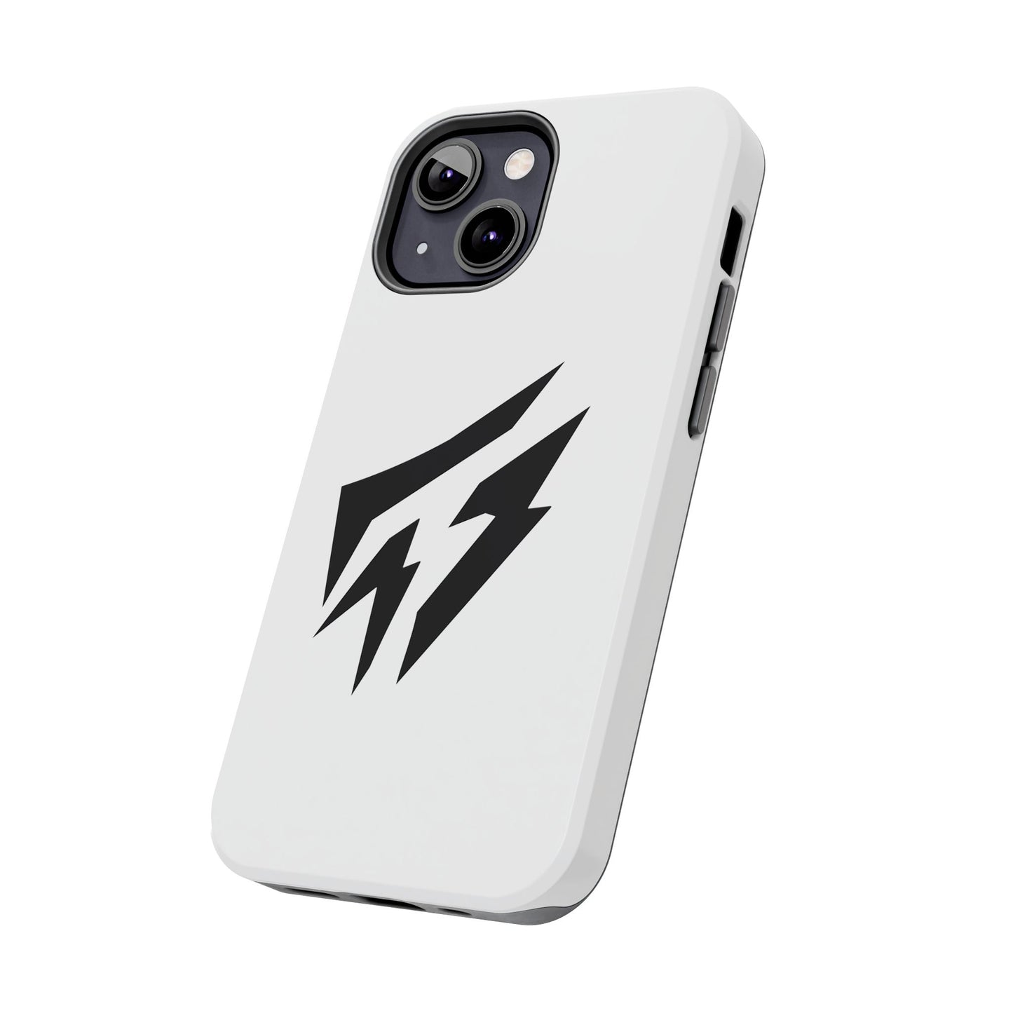 Flashlander Thunders Tough Phone Cases for all Iphone and Samsung Galaxy White