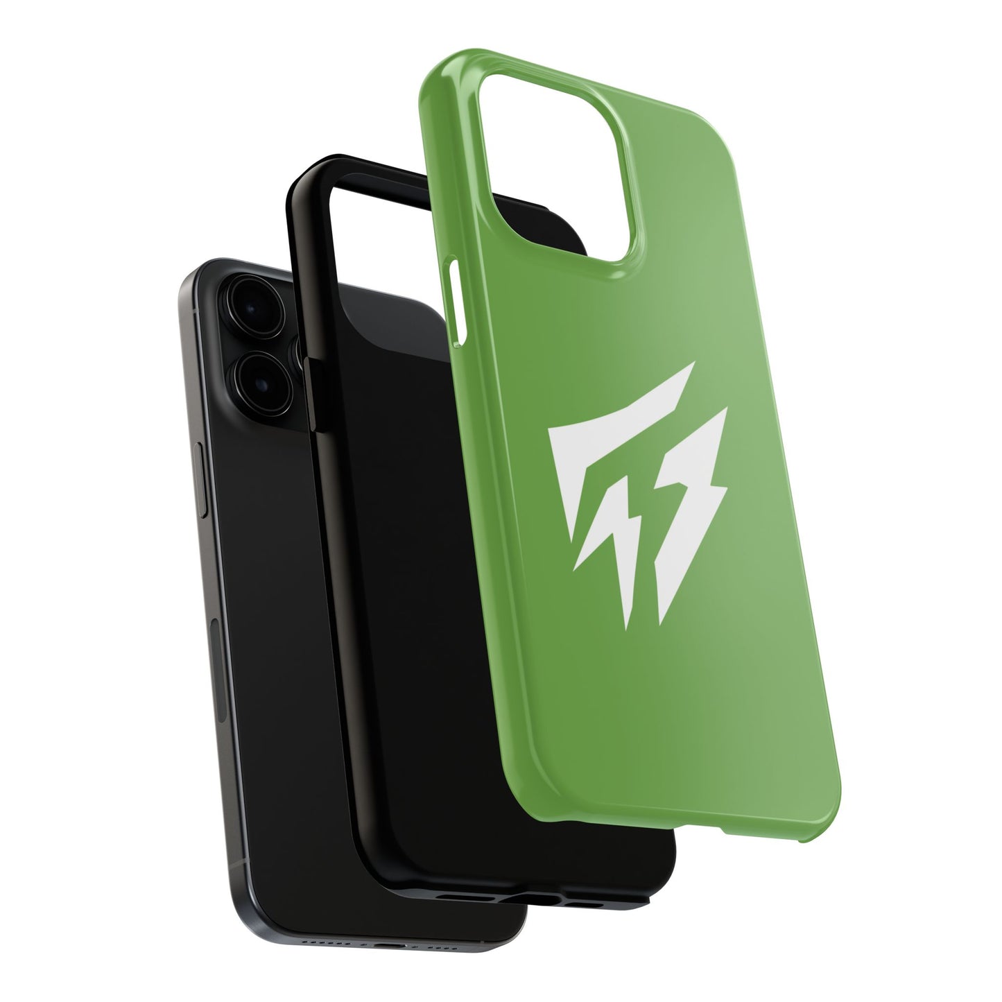 Flashlander Thunders Tough Phone Cases for all Iphone and Samsung Galaxy Green