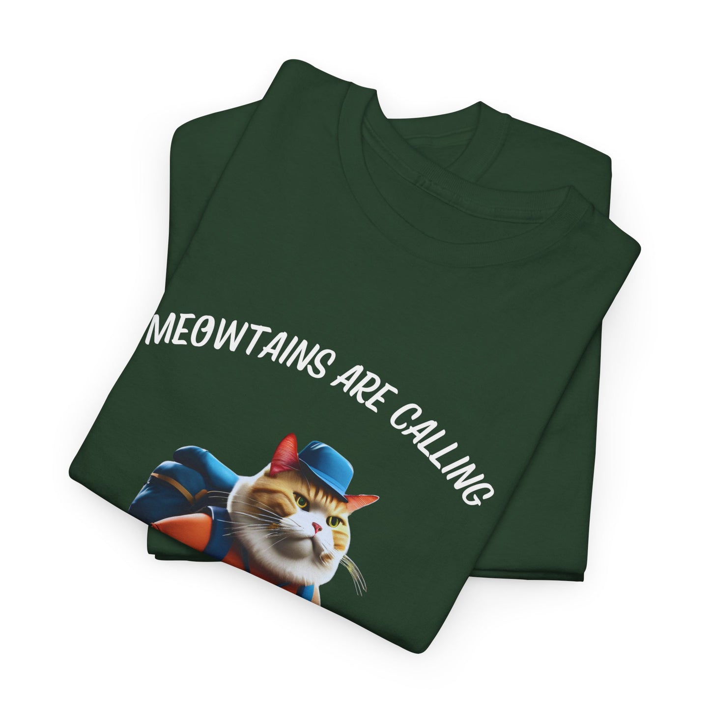 Hiking Cat Mewtains Are Calling - Flashlander Sport Shirt