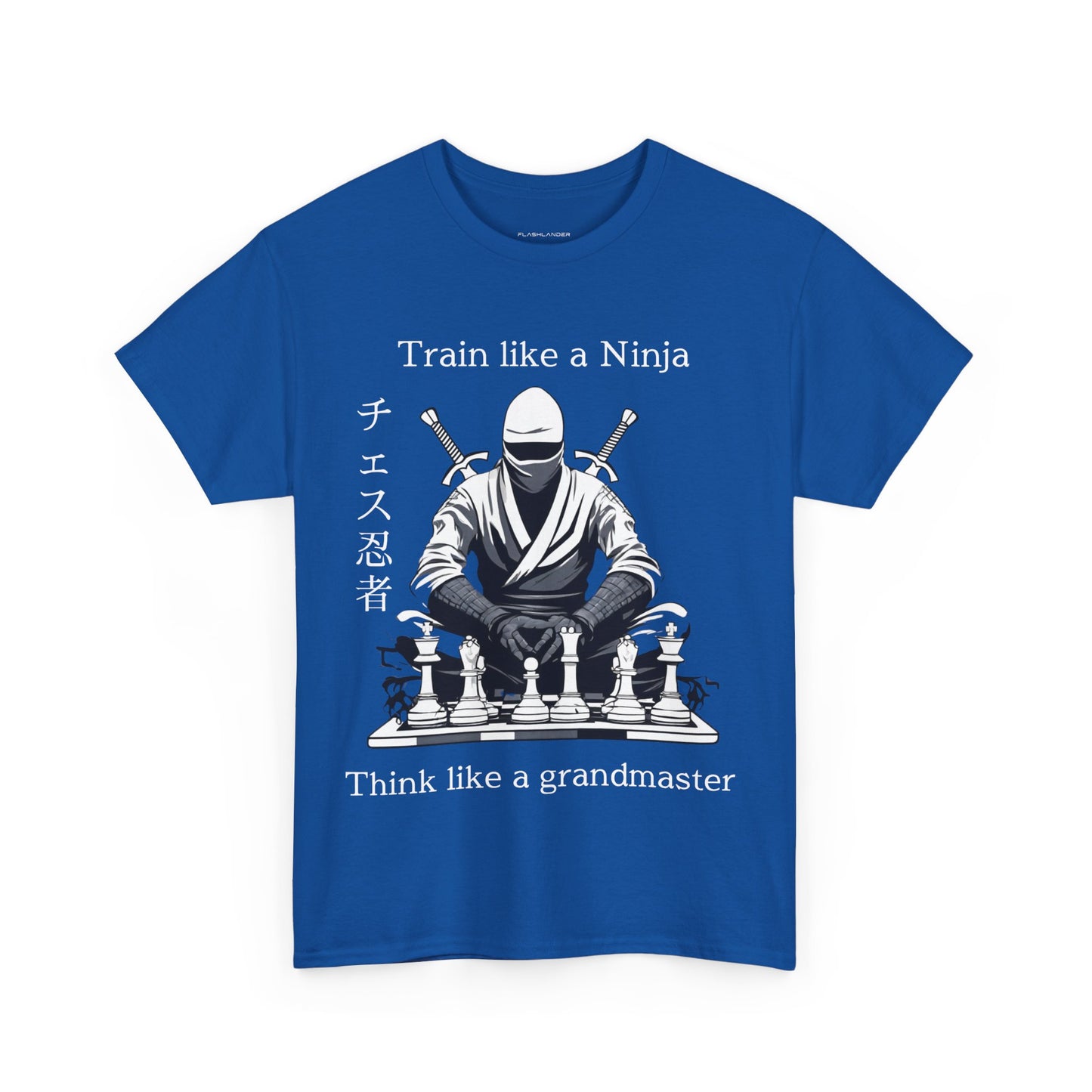 Entraînez-vous comme un ninja, pensez comme un grand maître - T-shirt de sport Flashlander