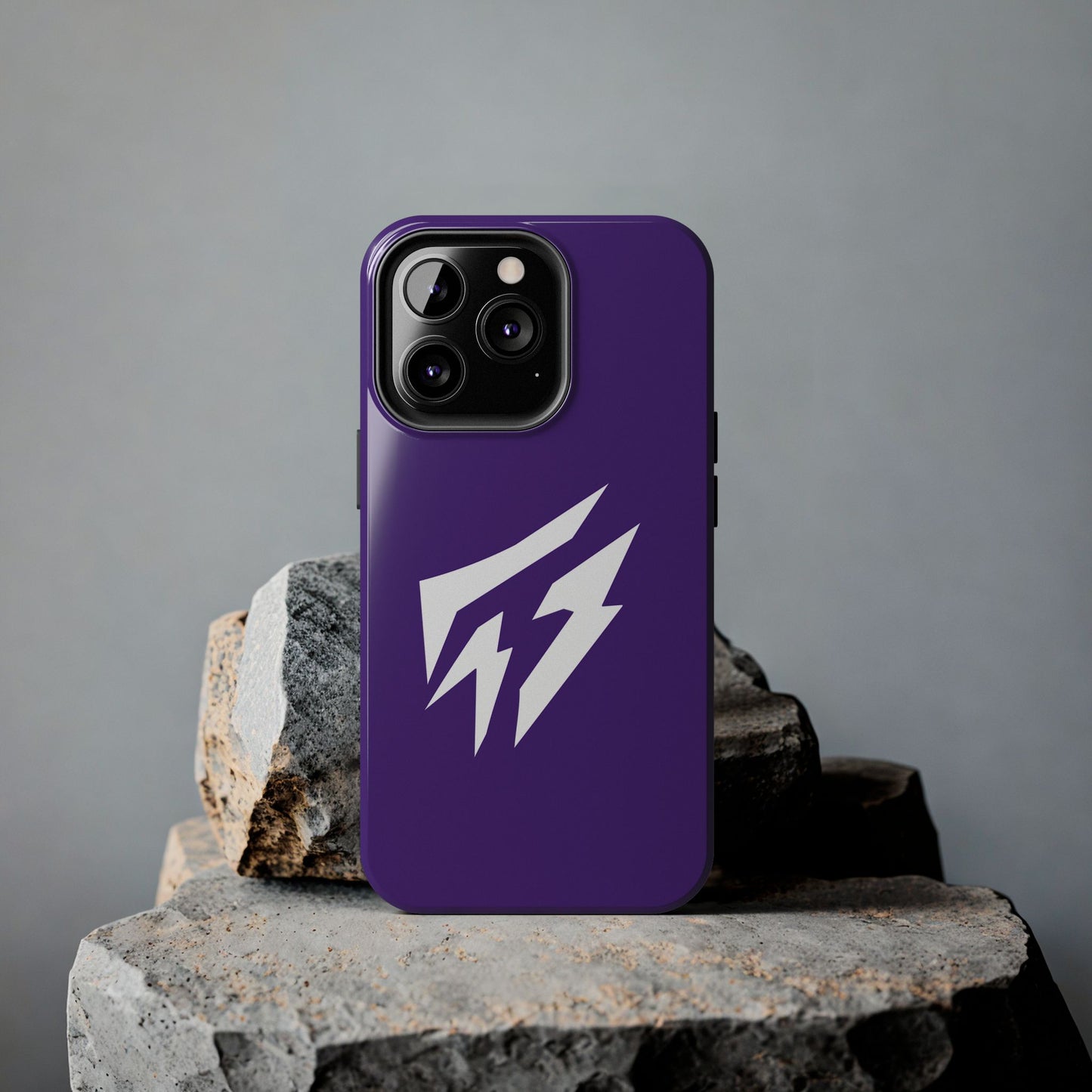 Flashlander Thunders Tough Phone Cases for all Iphone and Samsung Galaxy Purple