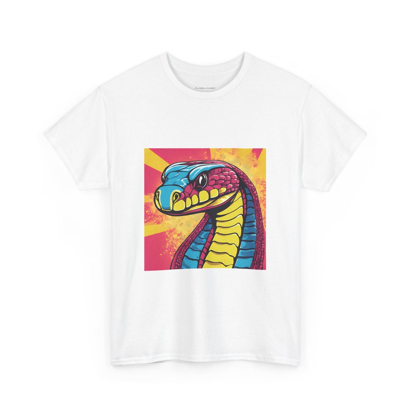 Cobra Snake Pop Art - Flashlander Gym Shirt