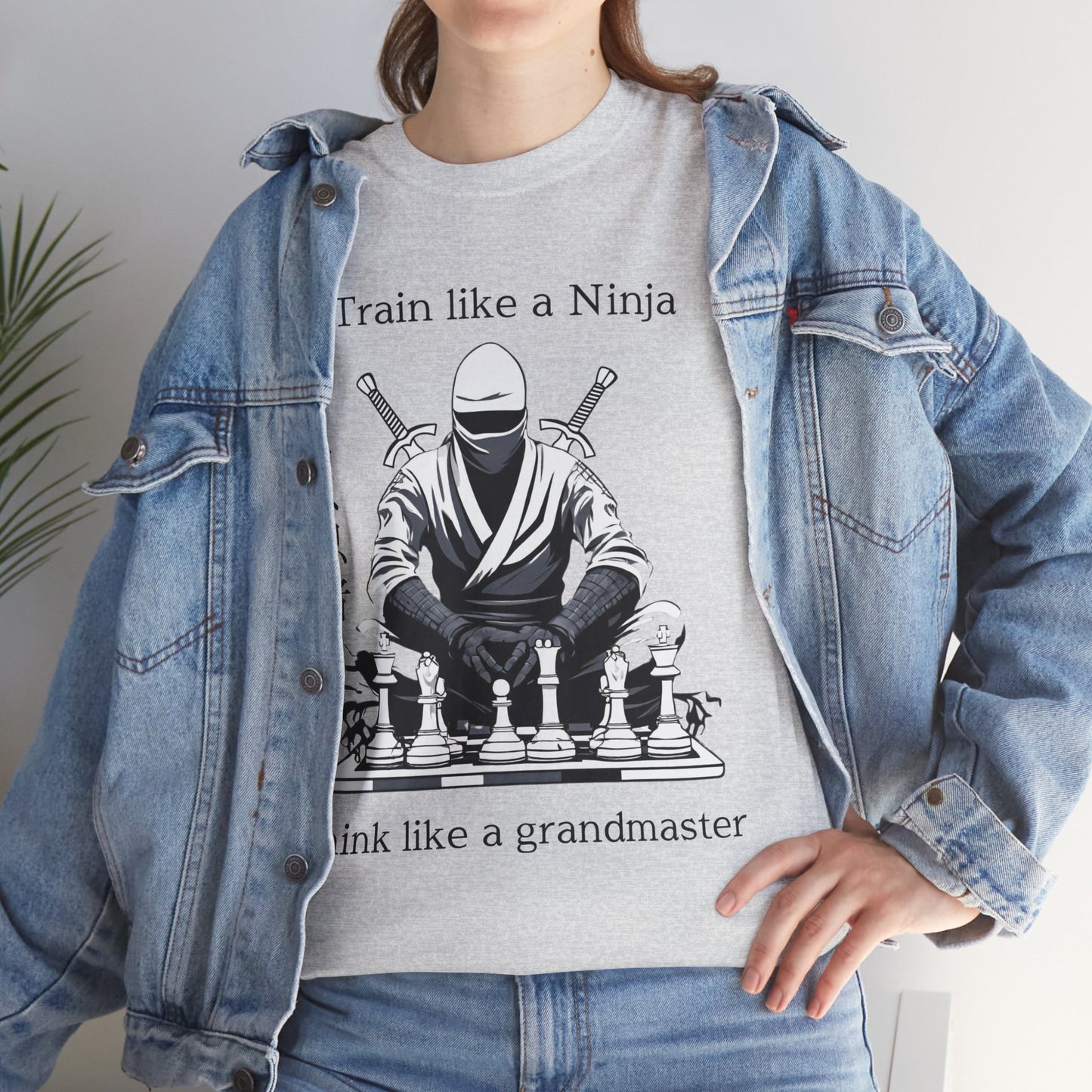 Entraînez-vous comme un ninja, pensez comme un grand maître - T-shirt de sport Flashlander