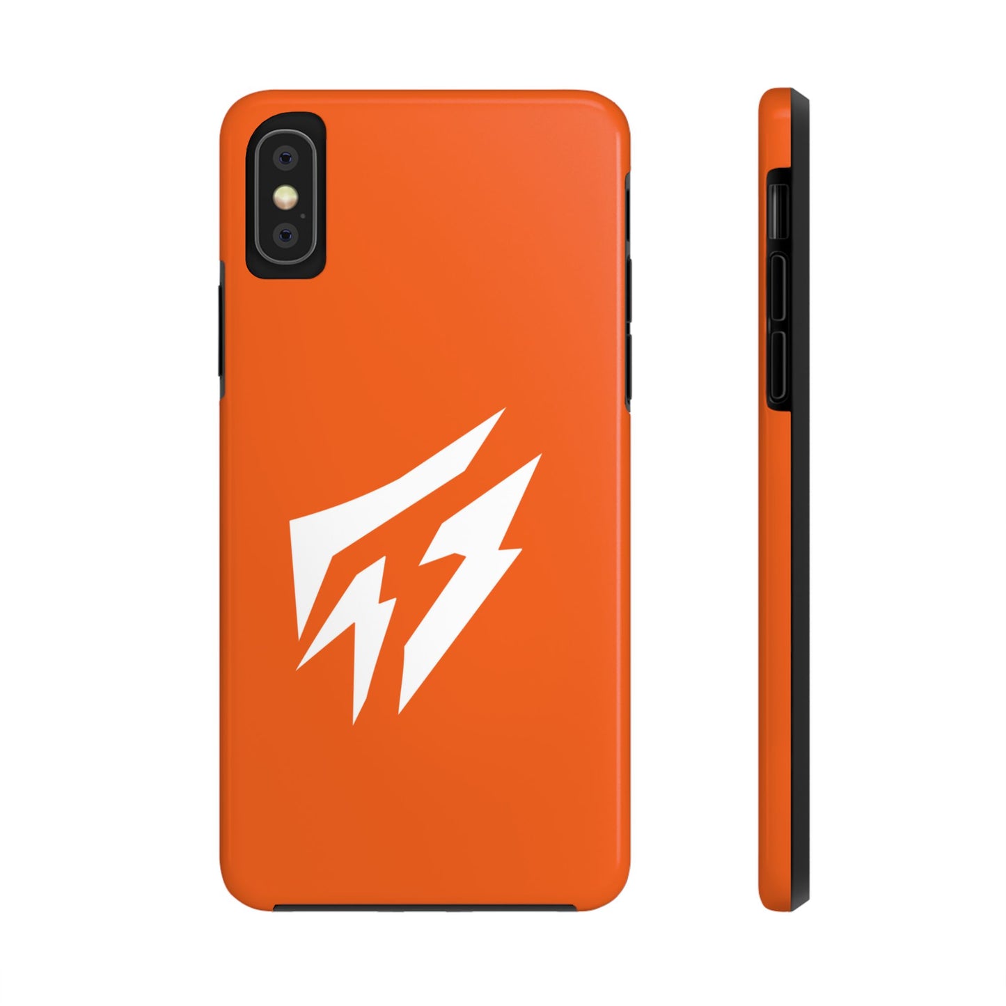 Flashlander Thunders Tough Phone Cases for all Iphone and Samsung Galaxy Orange