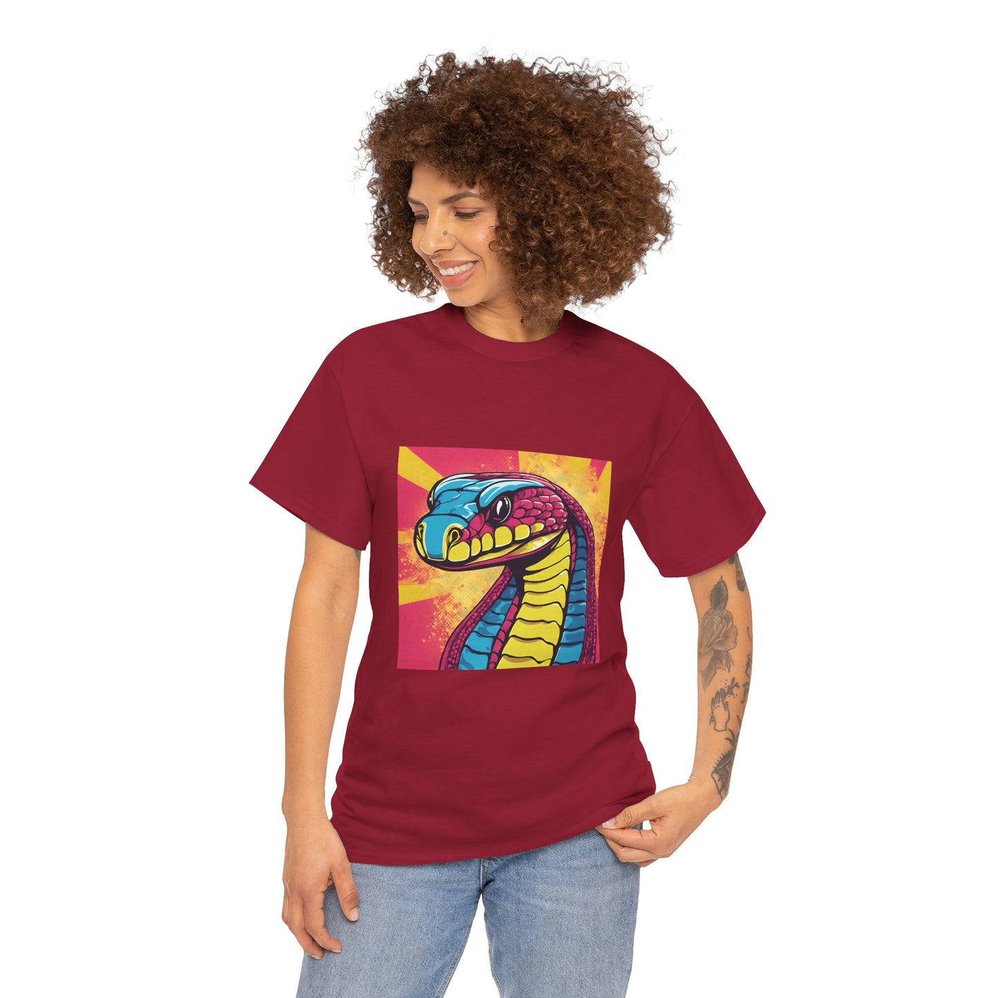 Cobra Snake Pop Art - Flashlander Gym Shirt