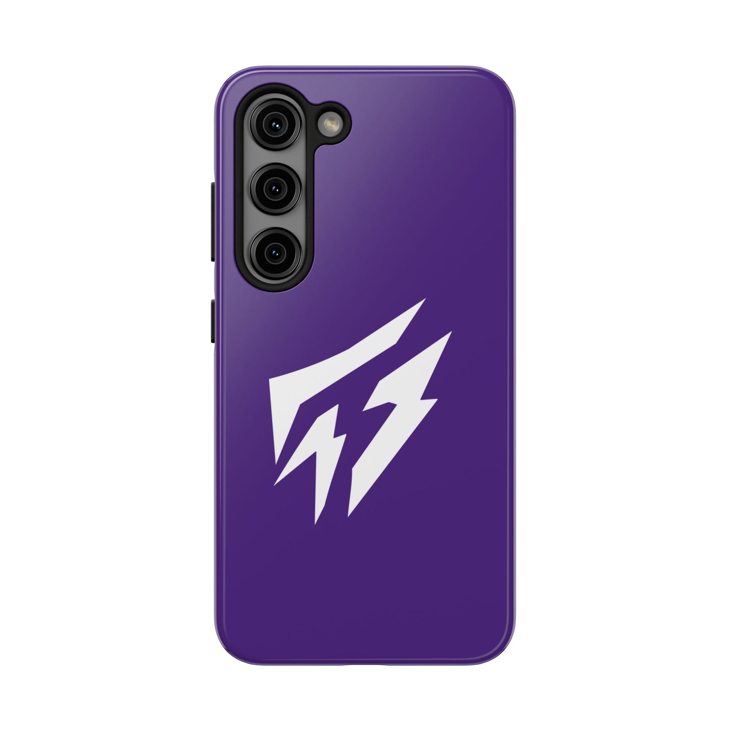 Flashlander Thunders Tough Phone Cases for all Iphone and Samsung Galaxy Purple