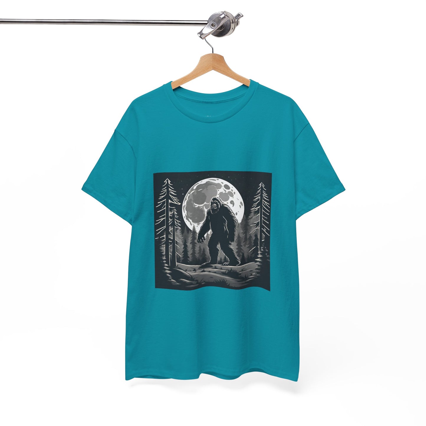 Camisa Bigfoot, camisa Sasquatch, camisa divertida Bigfoot, camisa de senderismo, camisa Yeti, camisa frescaUnisex camiseta de algodón pesado Flashlander