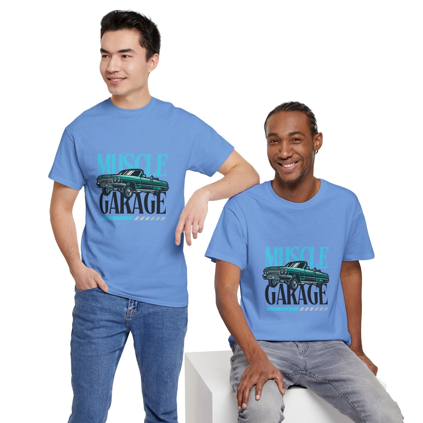 Garage de voitures vintage Muscle - T-shirt de sport Flashlander