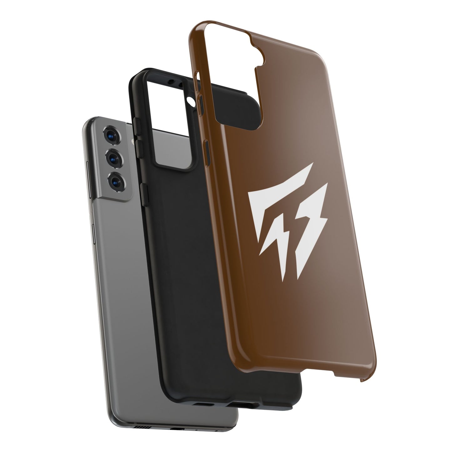 Flashlander Thunders Tough Phone Cases for all Iphone and Samsung Galaxy Brown