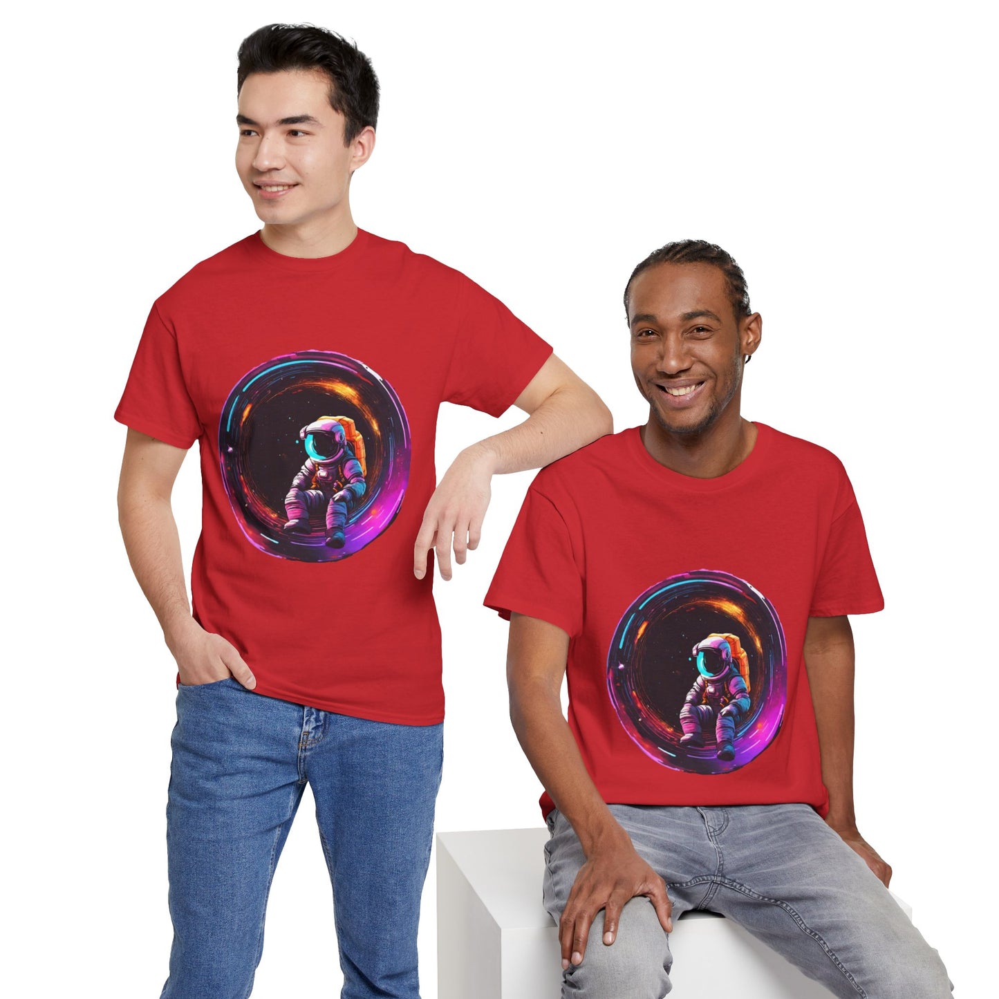 Astronaut's Black Hole Flashlander Gym Shirt