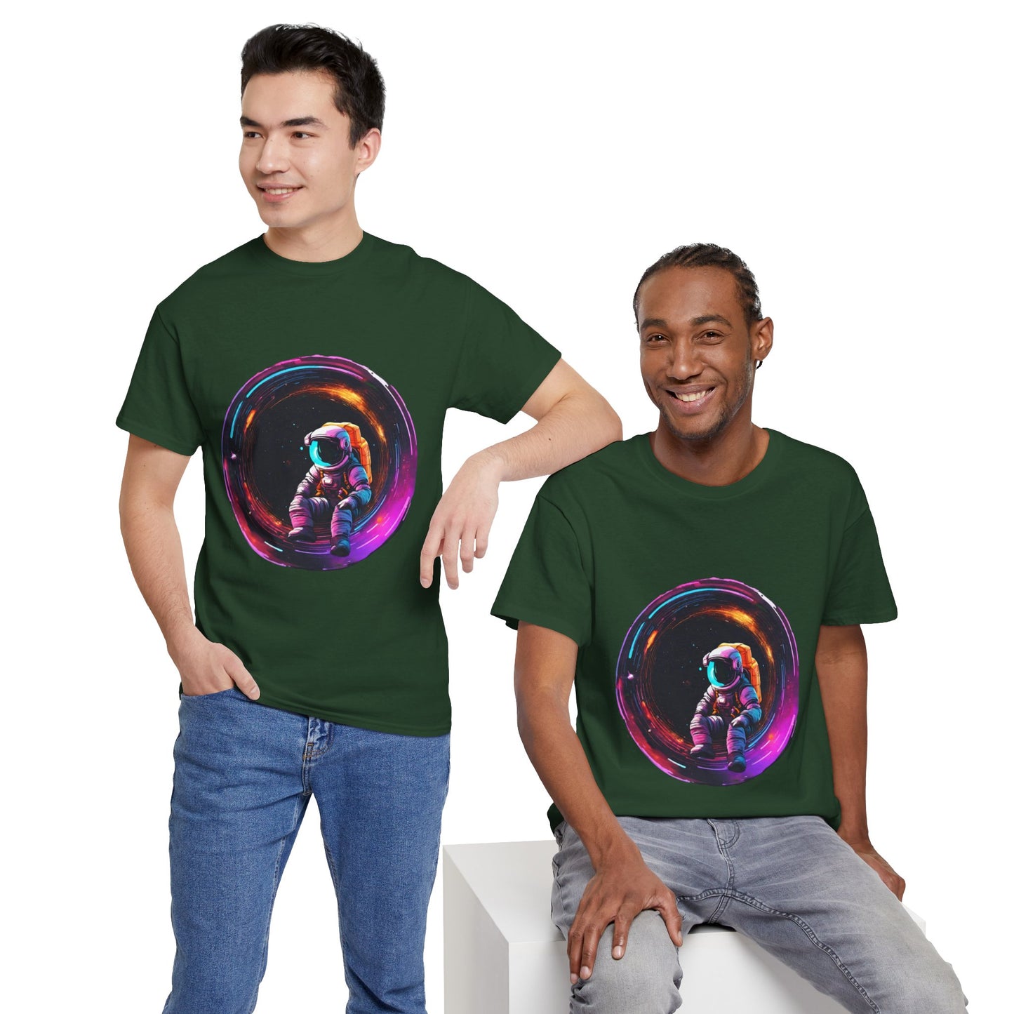 Astronaut's Black Hole Flashlander Gym Shirt