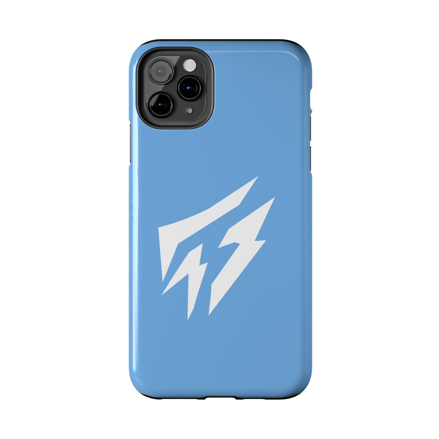 Flashlander Thunders Tough Phone Cases for all Iphone and Samsung Galaxy Light Blue