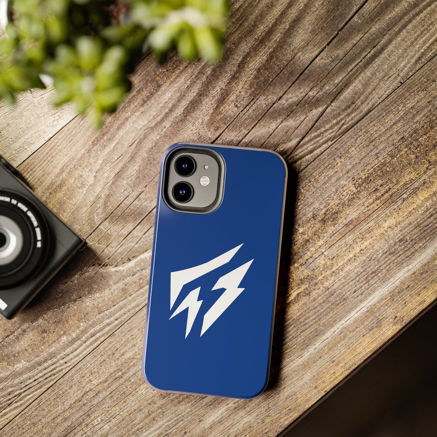 Flashlander Thunders Tough Phone Cases for all Iphone and Samsung Galaxy Dark Blue