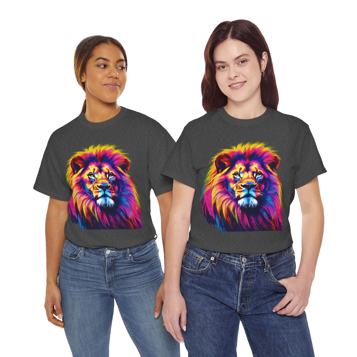 Lion Art Pop T-Shirt Flashlander