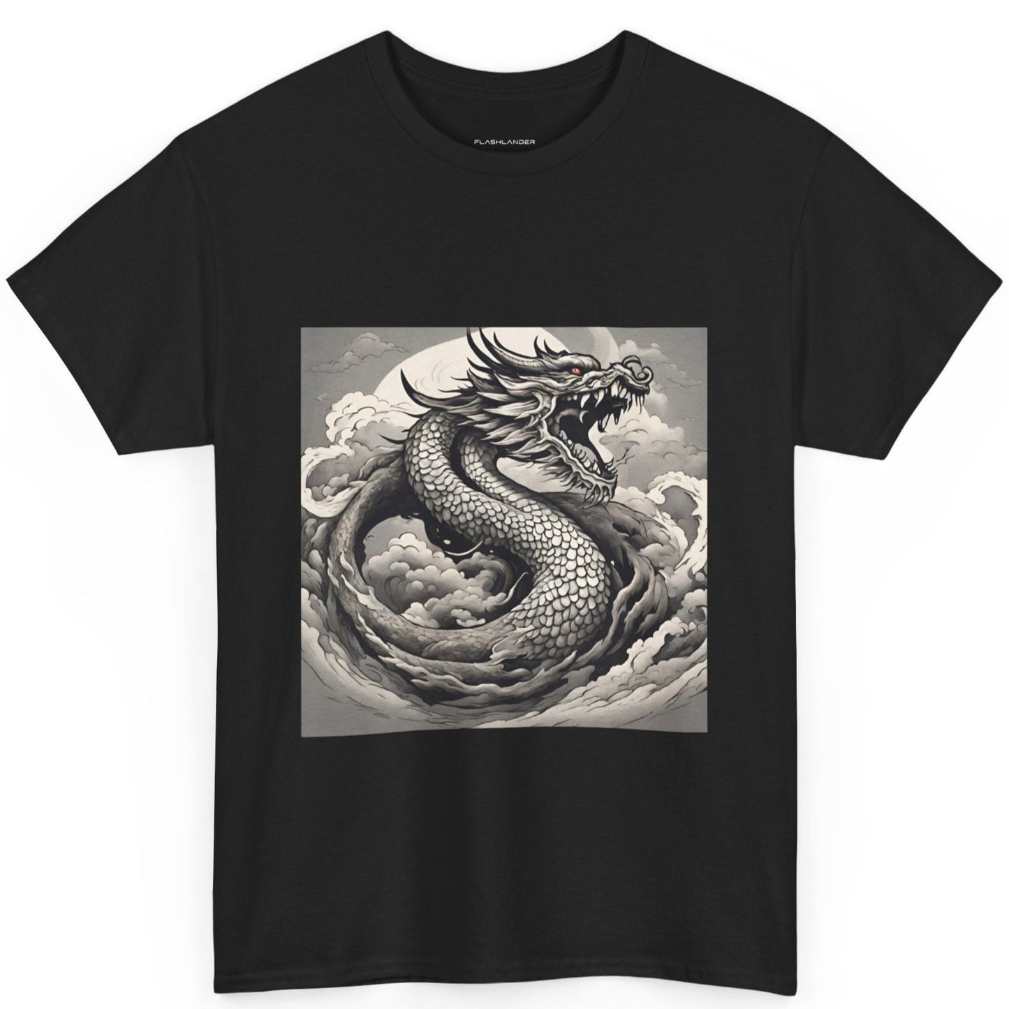 Camiseta deportiva Black Dragon - Flashlander