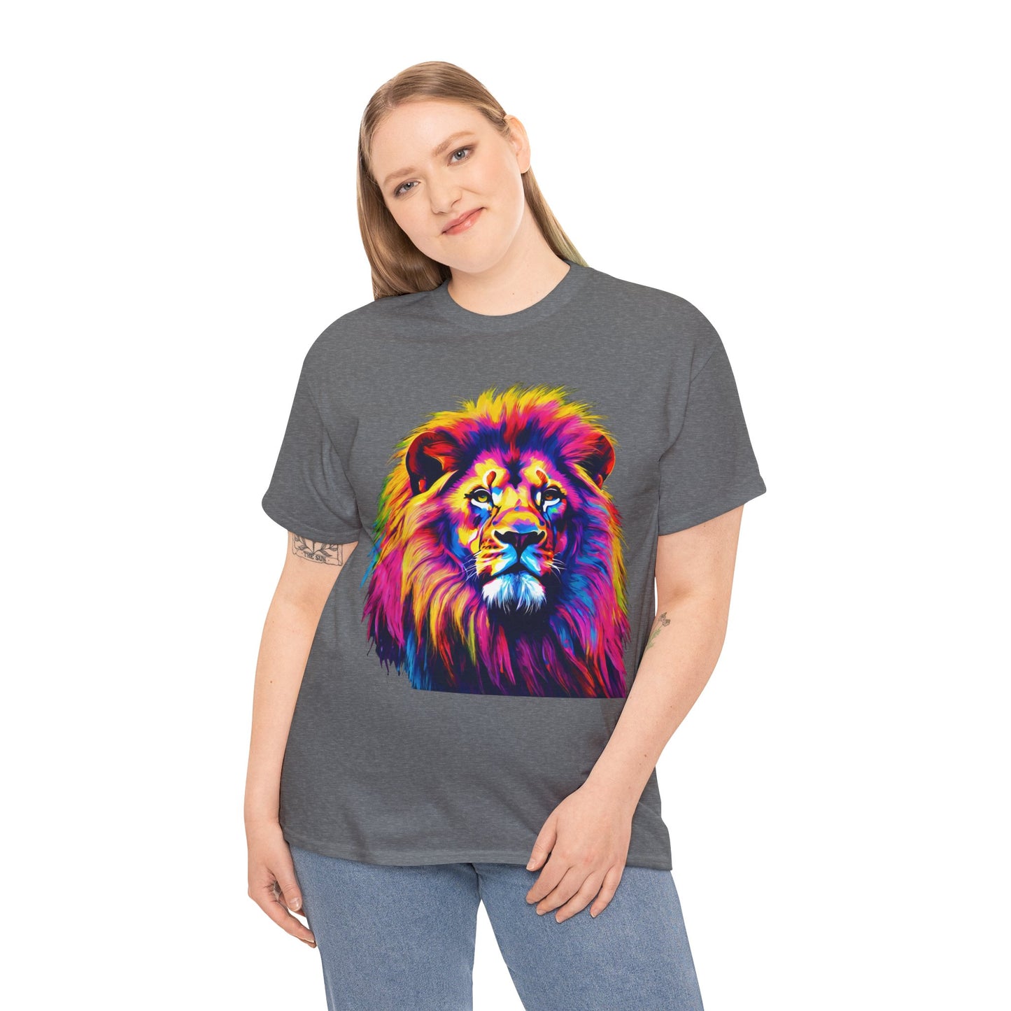 Lion Art Pop T-Shirt Flashlander