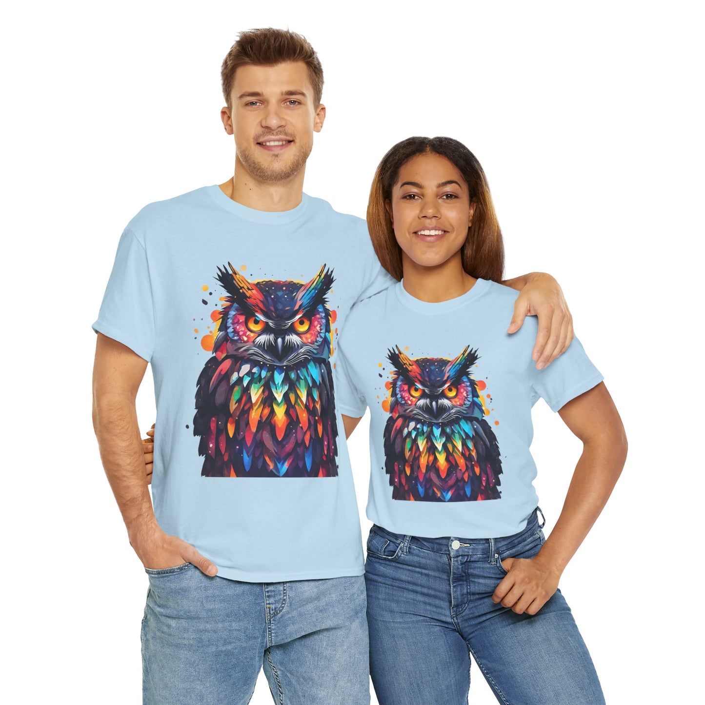 Owl Feathered Symphony Flashlander Gym Shirt