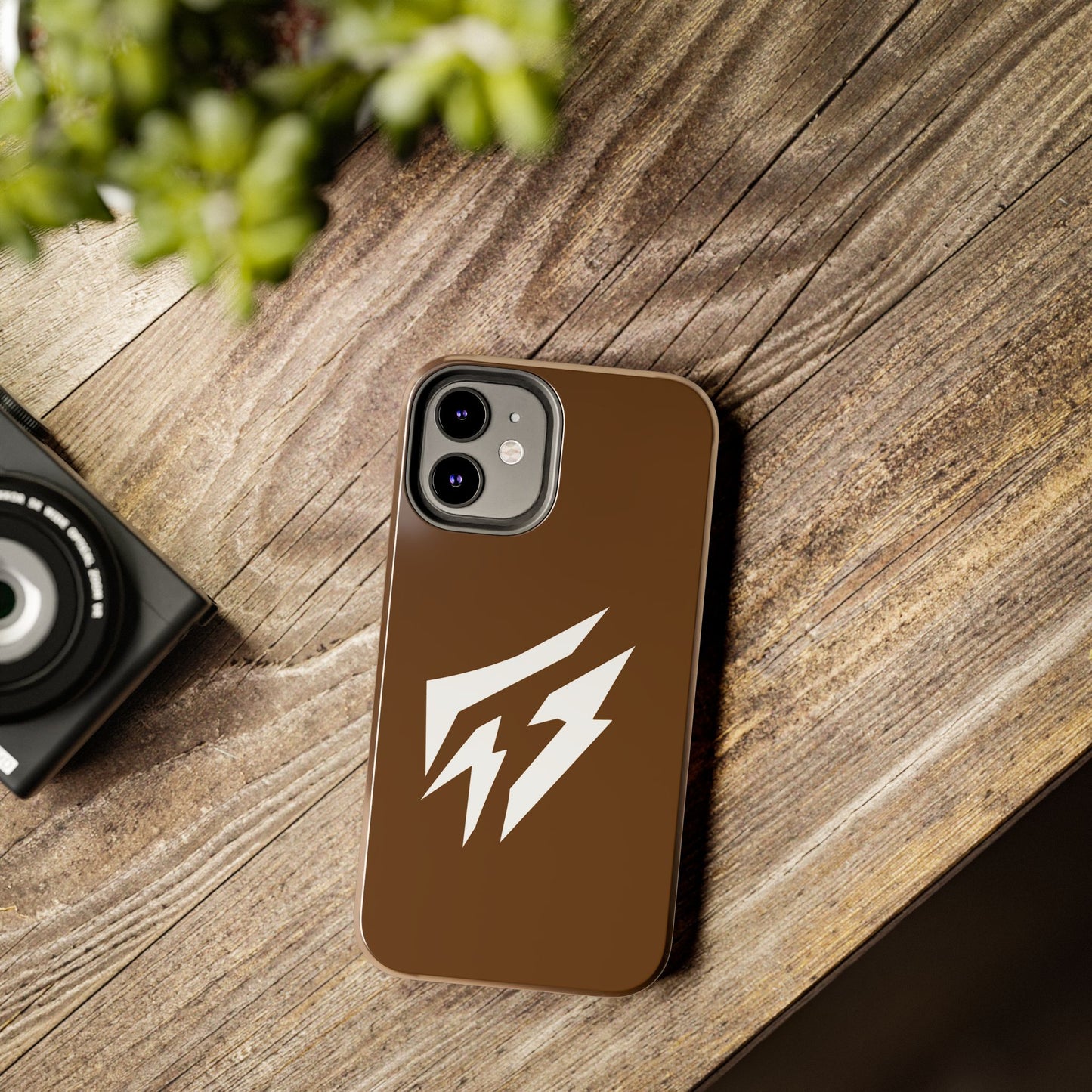 Flashlander Thunders Tough Phone Cases for all Iphone and Samsung Galaxy Brown