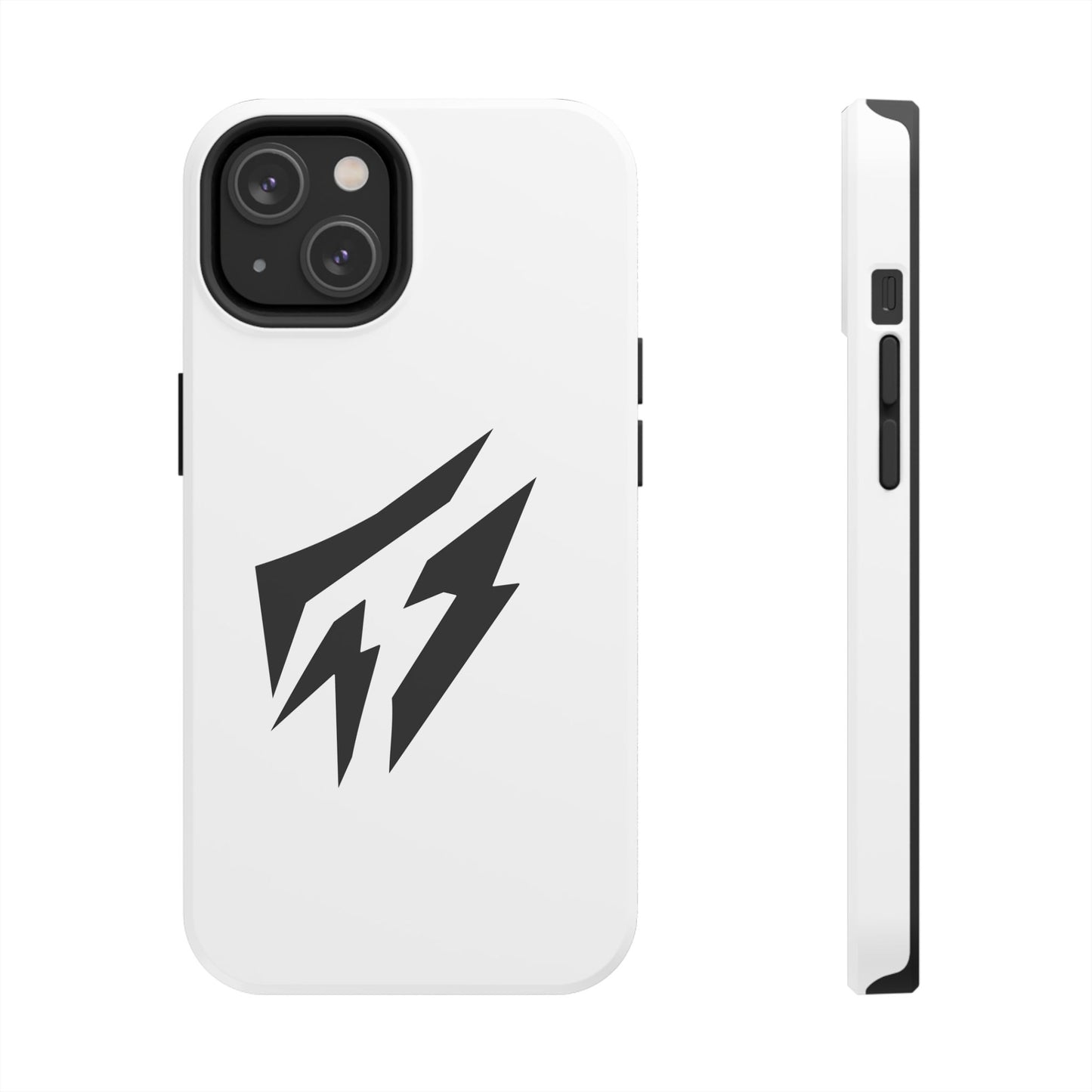 Flashlander Thunders Tough Phone Cases for all Iphone and Samsung Galaxy White