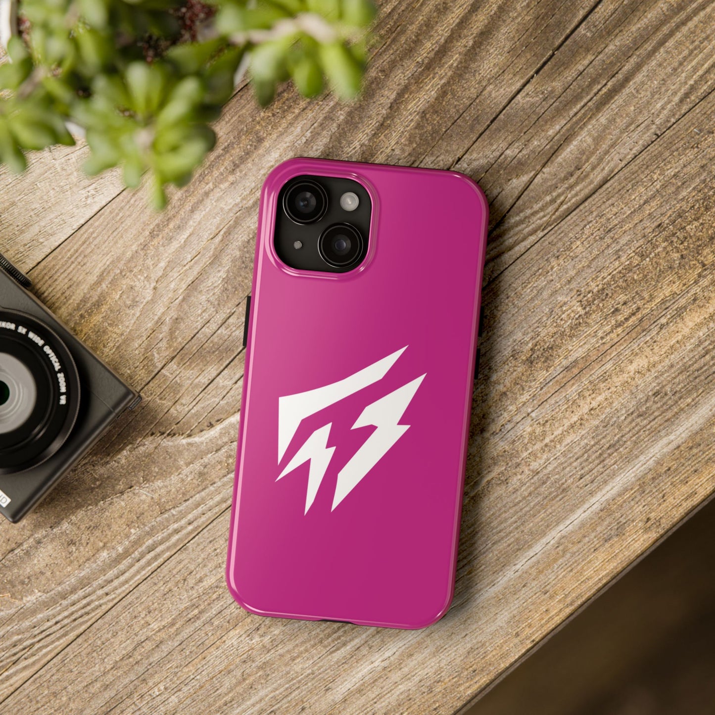 Flashlander Thunders Tough Phone Cases for all Iphone and Samsung Galaxy Dark Pink