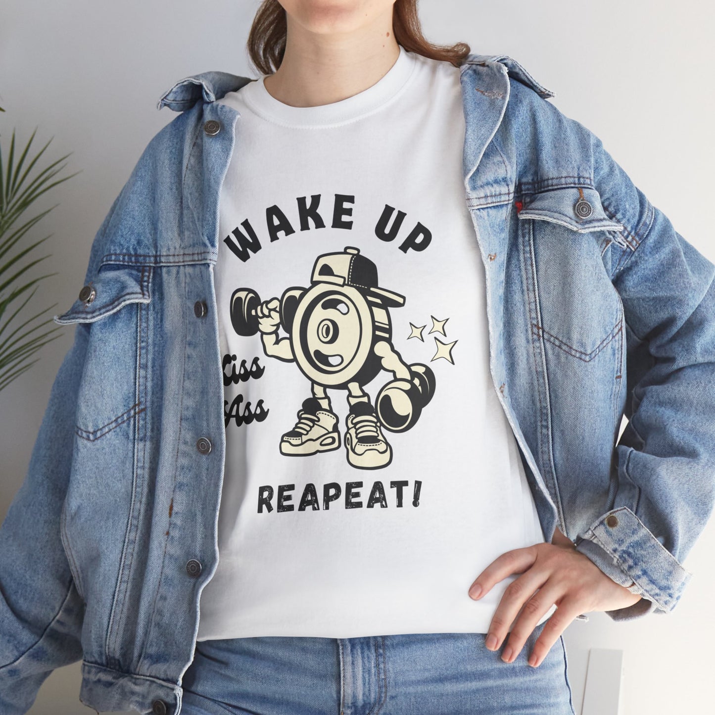 Wake Up Kiss Ass Reapeat - Flashlander Gym Shirt