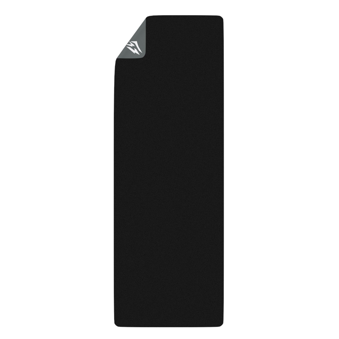 Flashlander Namaste Rubber Yoga Mat Dark Grey