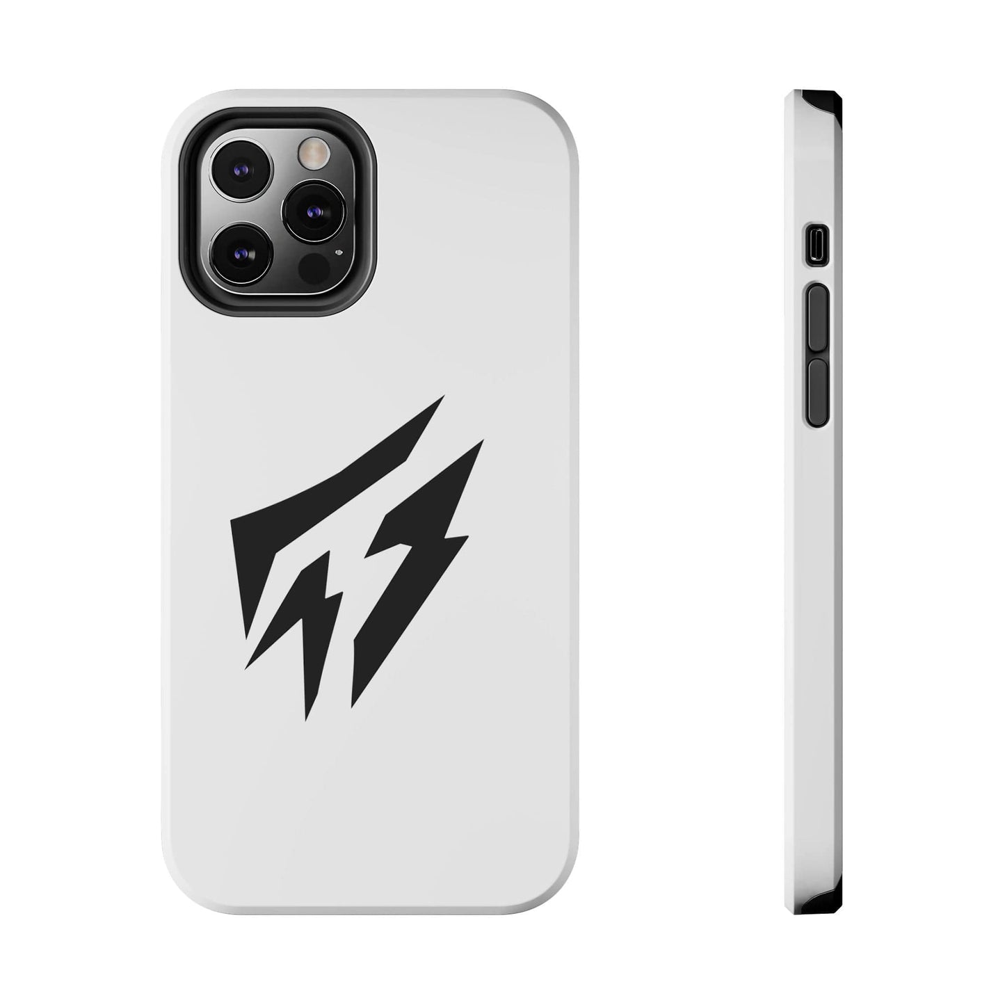 Flashlander Thunders Tough Phone Cases for all Iphone and Samsung Galaxy White