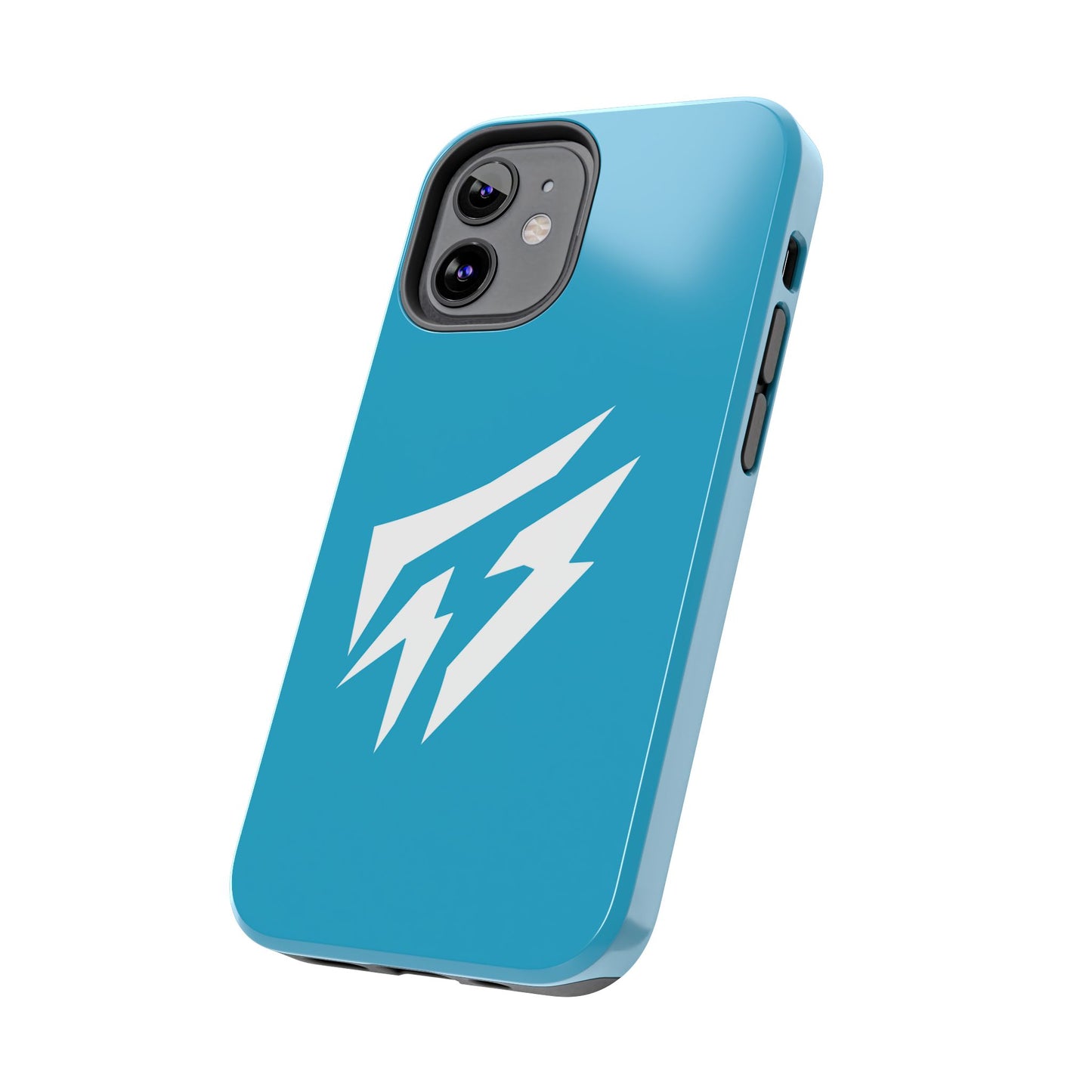 Flashlander Thunders Tough Phone Cases for all Iphone and Samsung Galaxy Blue Aqua Turquoise