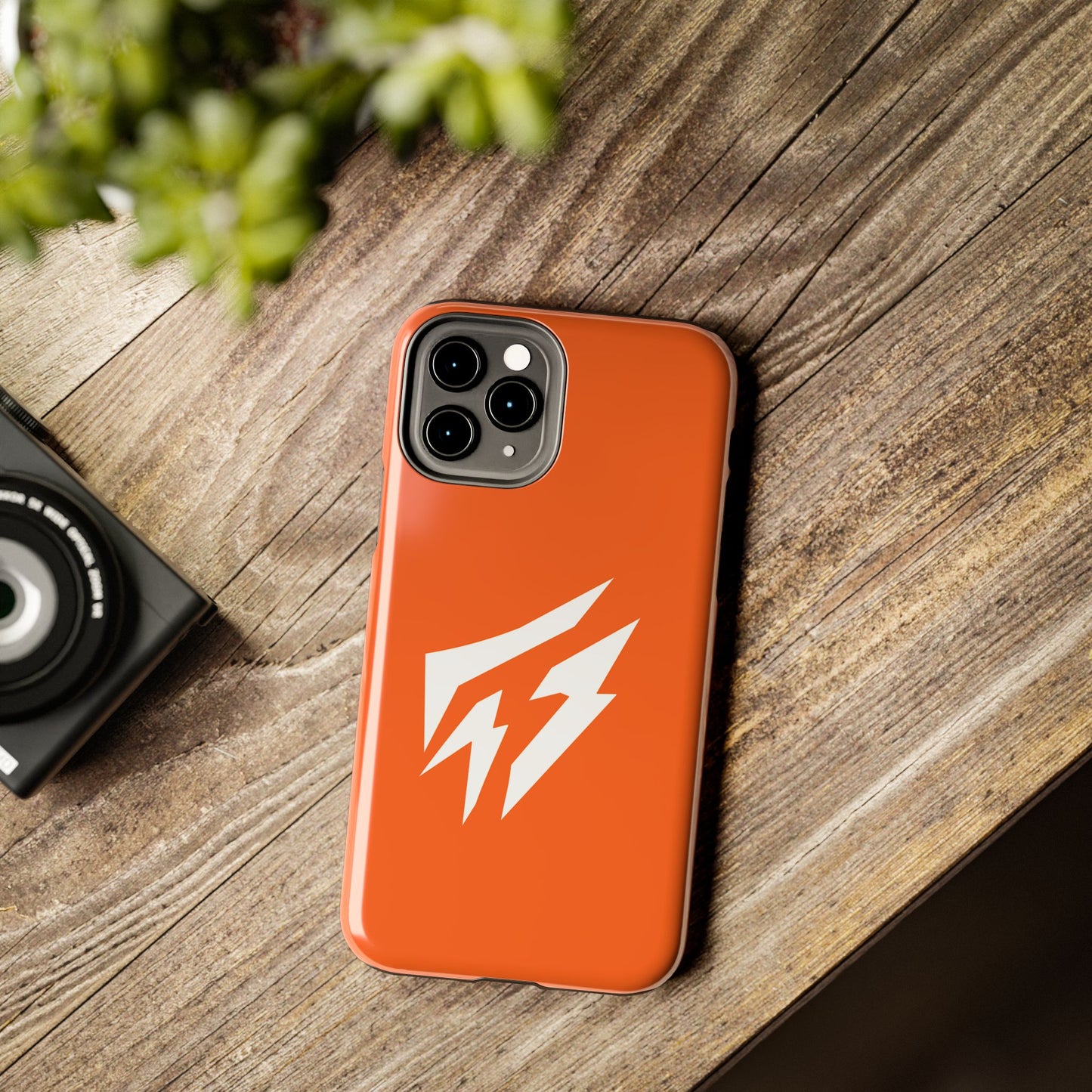 Flashlander Thunders Tough Phone Cases for all Iphone and Samsung Galaxy Orange