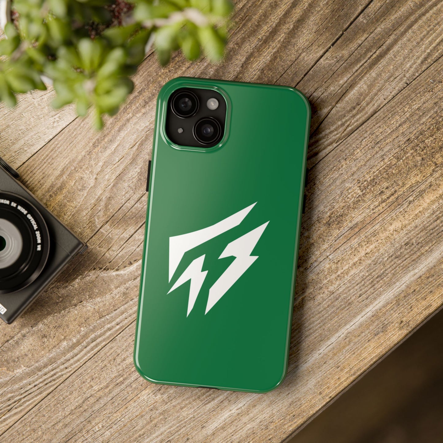 Flashlander Thunders Tough Phone Cases for all Iphone and Samsung Galaxy Dark Green