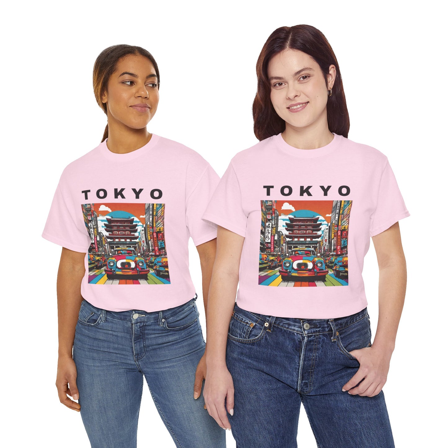 Tokyo Vintage Street Art Pop - Flashlander Gym Shirt