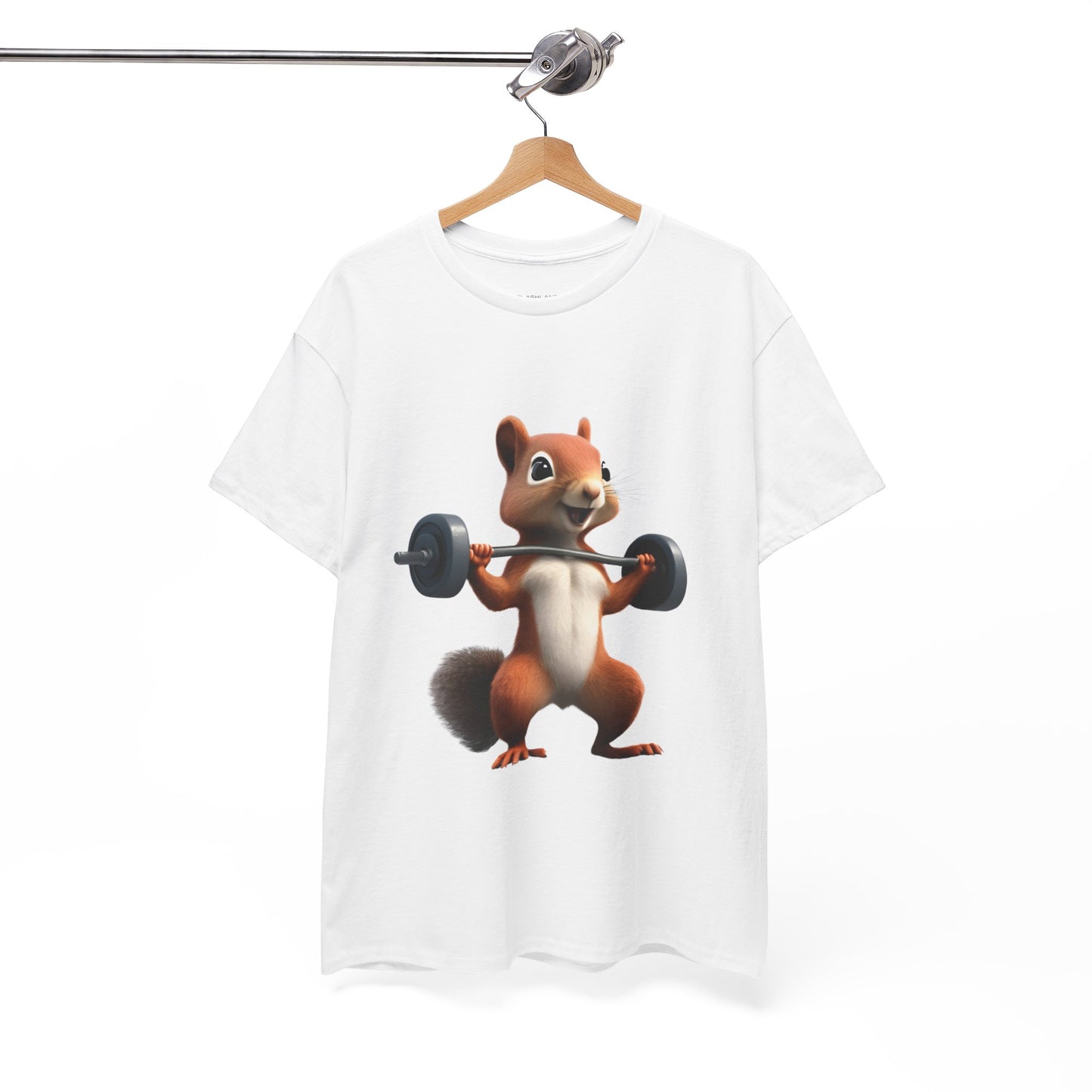 Squirrel Weightlifting Vintage Gym Shirt - Flashlander Graphic Tee