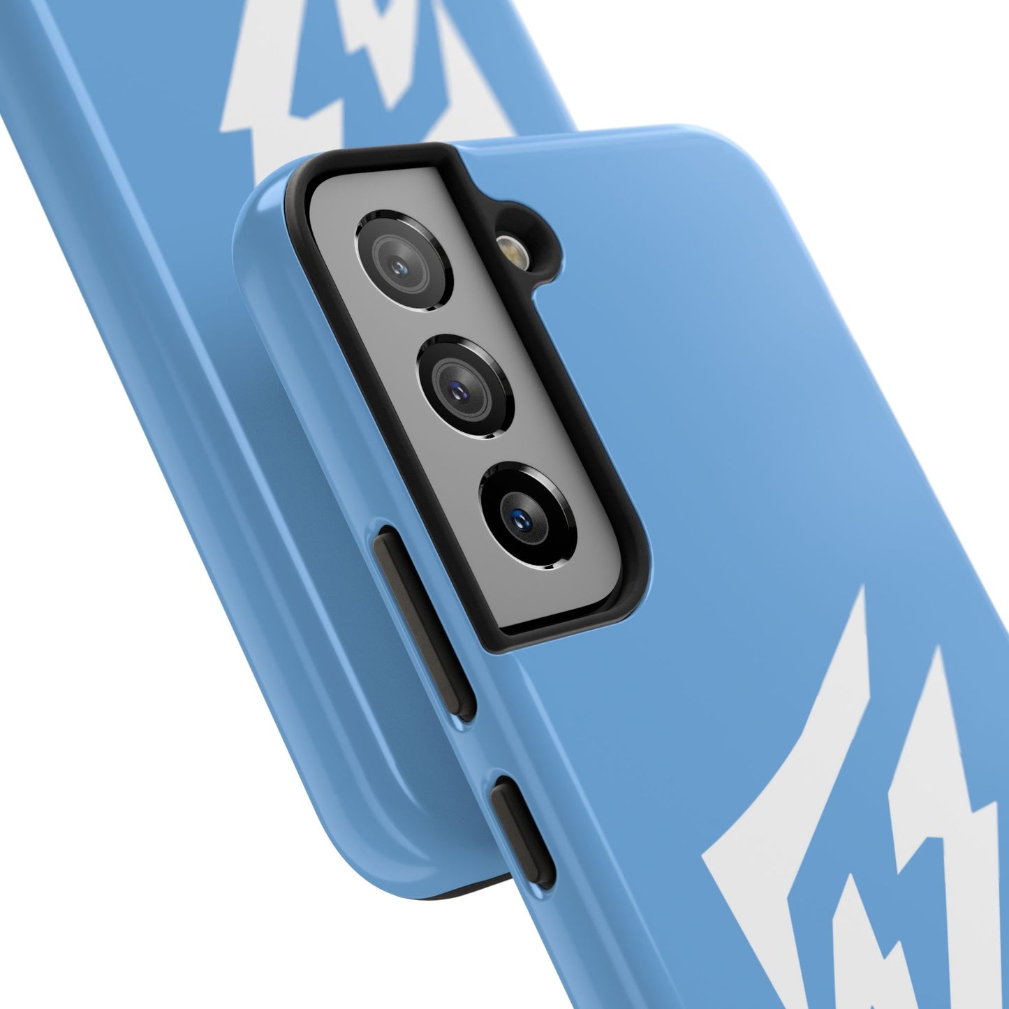 Flashlander Thunders Tough Phone Cases for all Iphone and Samsung Galaxy Light Blue